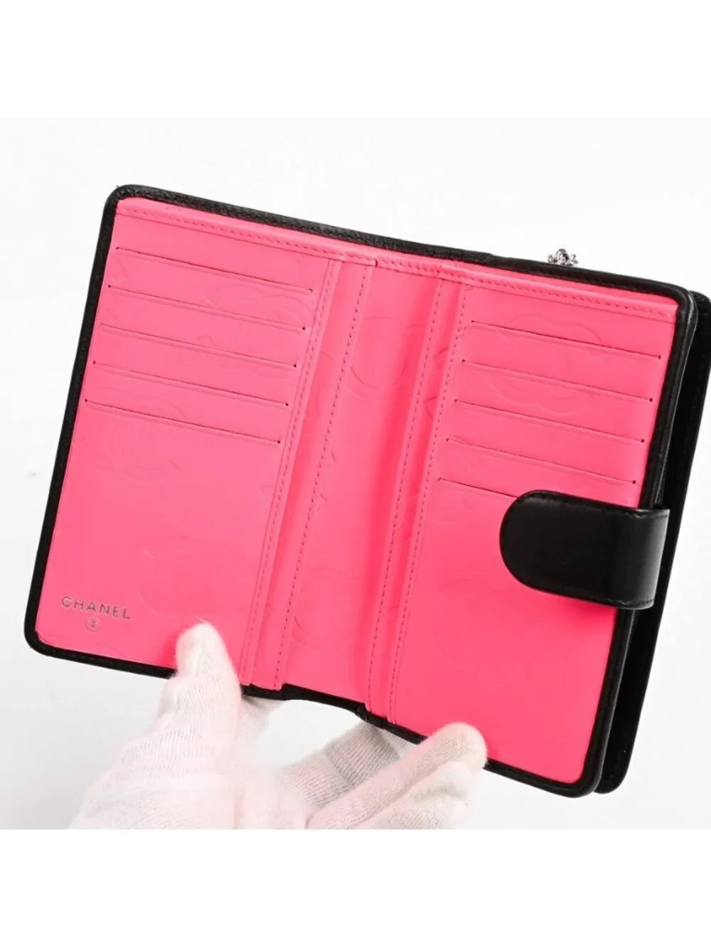 Chanel Bifold Wallet Cambon Line